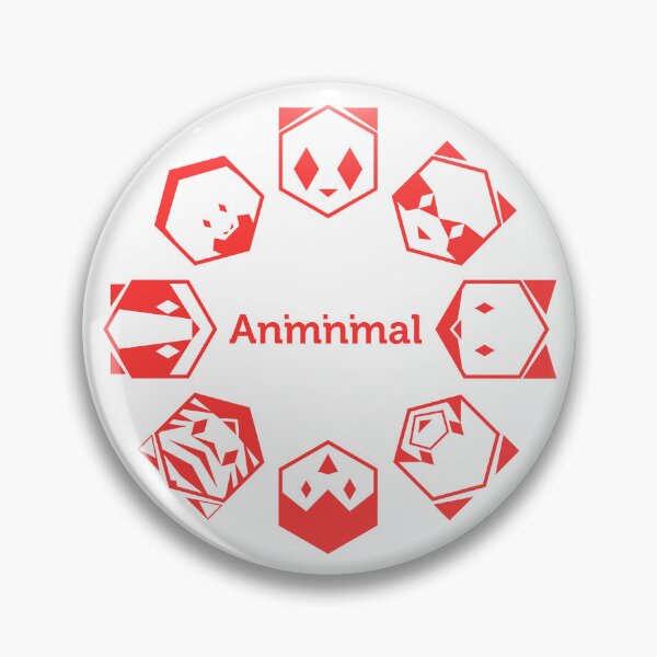 Item preview, Honeycomb Animals Red designed and sold by animinimal.