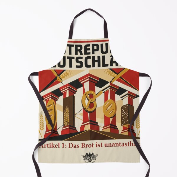 Item preview, Brotrepublik Deutschland Artikel 1 Das Brot ist unantastbar – Funny German Bread Lover Gift designed and sold by Velustro Shop.