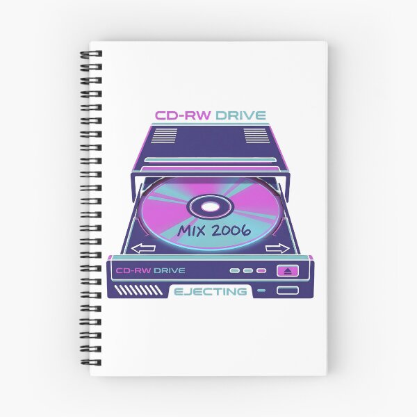 Item preview, Retro 2000s Computer Optical Disc Drive Mix CD Art designed and sold by EKHOAISTORE.
