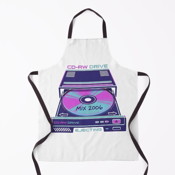 Item preview, Retro 2000s Computer Optical Disc Drive Mix CD Art designed and sold by EKHOAISTORE.