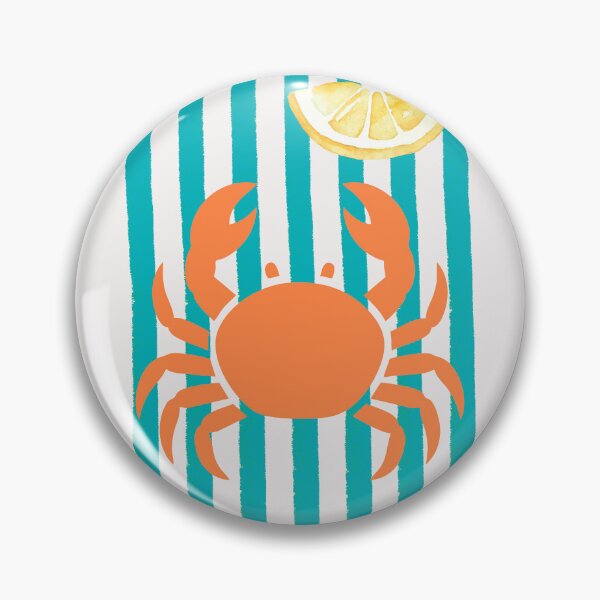 Item preview,    Retro Vintage Crab Europe Summer designed and sold by erozzz.