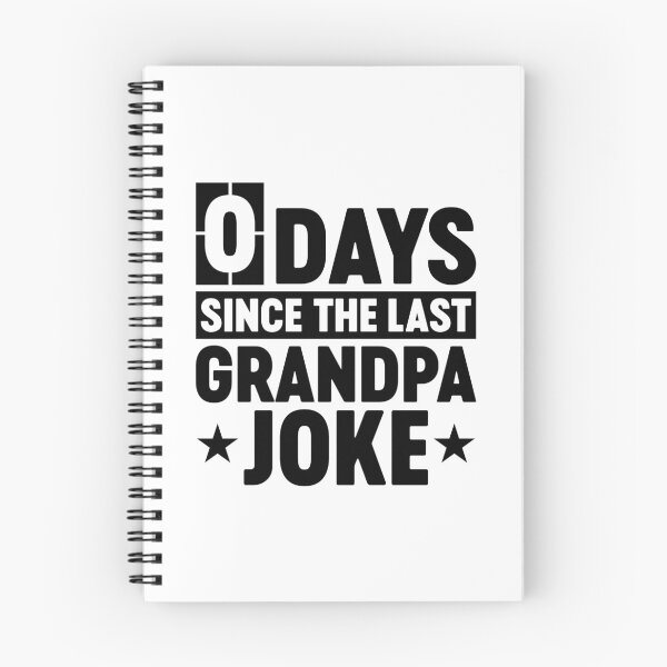 Artikelvorschau, 0 Tage seit dem letzten Opa-Witz – Lustiges Opa-Geburtstagsgeschenk entworfen und verkauft von gunaone-design.