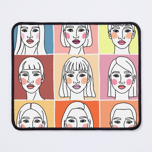 Item preview, Unspoken Portraits Women Face Line Art designed and sold by Evil B Creative.