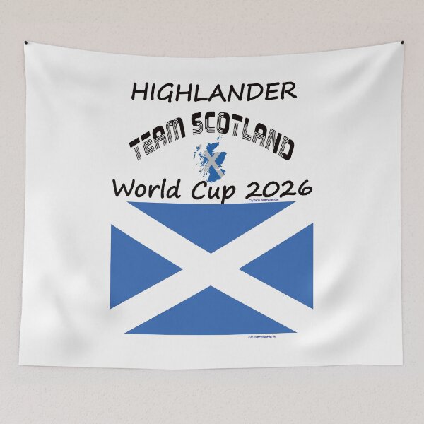 Item preview, Scotland Fan T‑Shirt world Soccer Cup 2026 GB outfit designed and sold by cabevo.