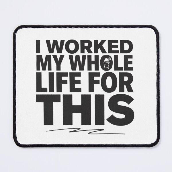 Item preview, I Worked My Whole Life for This Coffee Funny Retirement T-Shirt designed and sold by GiftLore Studio.