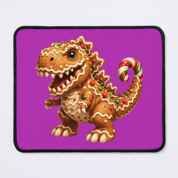 Item preview, Gingerbread Dinosaur Meme | Brainrot Christmas Dino Cookie Monster | Cute Holiday Dessert Creature | Funny Xmas Cartoon Art designed and sold by VectorJoy.
