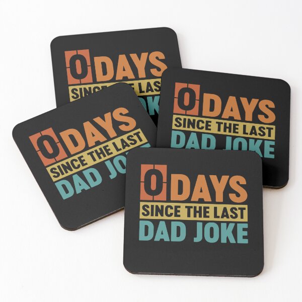 Item preview, Funny Dad Jokes - 0 Days Since The Last Dad Joke designed and sold by gunaone-design.