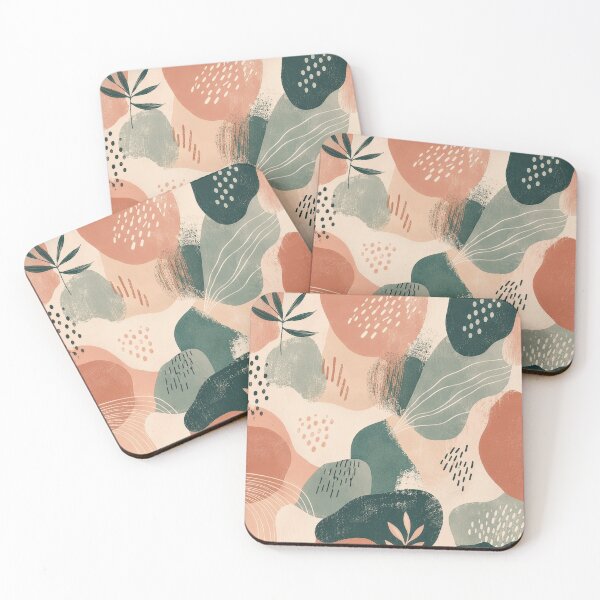 Item preview, abstract floral pattern  designed and sold by Kate1art.