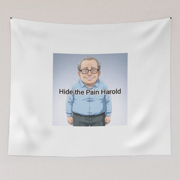 Item preview, Hide the Pain Harold designed and sold by casamomo.