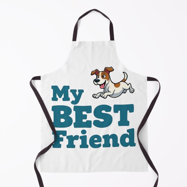 Item preview, My Best Friend with running Jack Russell Terrier designed and sold by Prints by Mat.