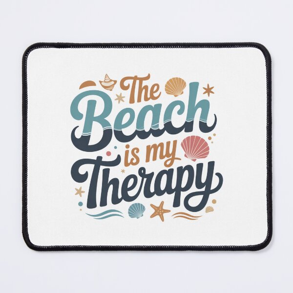 Item preview, The Beach Is My Therapy designed and sold by CreativeTag.