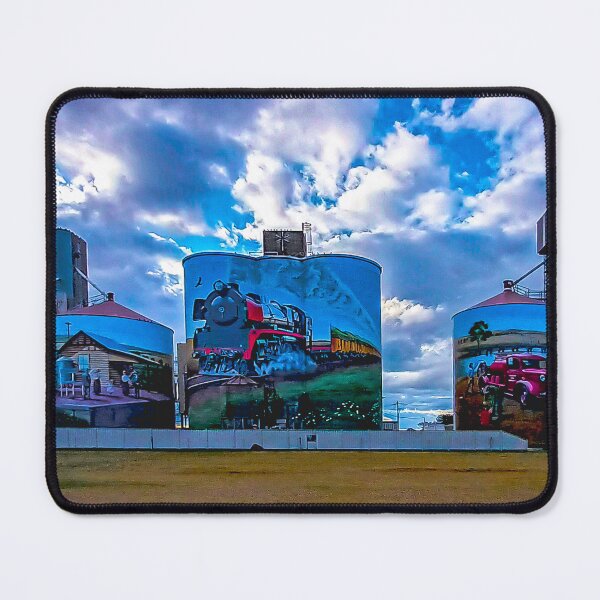 Item preview, Wintery Day at Colbinabbin Silo Art - Colbinabbin, Victoria, Australia designed and sold by Steven Jodoin.