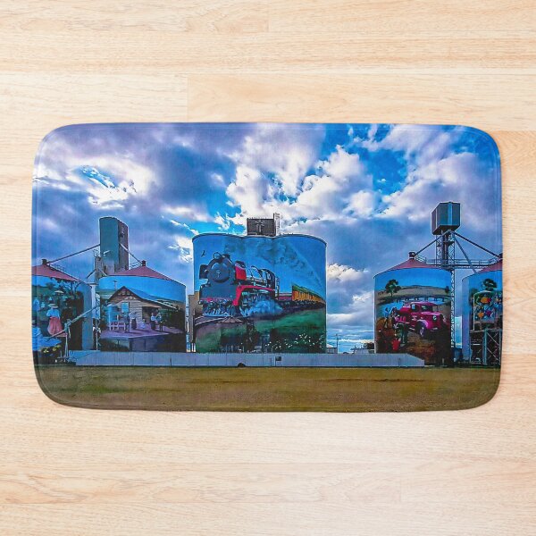Item preview, Wintery Day at Colbinabbin Silo Art - Colbinabbin, Victoria, Australia designed and sold by Steven Jodoin.