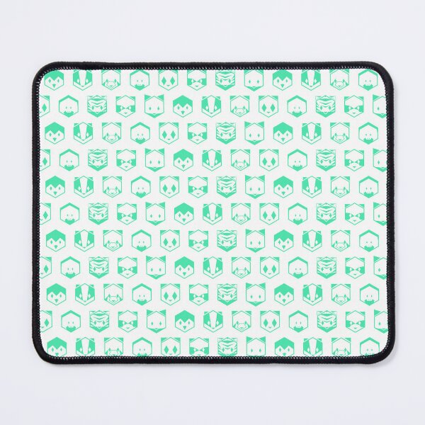 Item preview, Honeycomb Animals Turquoise designed and sold by animinimal.