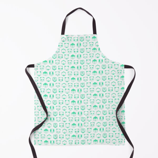 Item preview, Honeycomb Animals Turquoise designed and sold by animinimal.