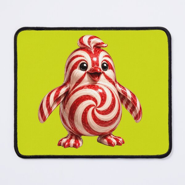 Item preview, Peppermint Penguin Meme | Brainrot Christmas Candy Cane Penguin | Cute Holiday Winter Animal Art | Funny Xmas Sticker Design designed and sold by VectorJoy.