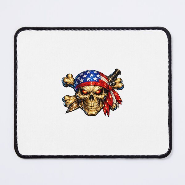 Item preview, USA, pirate head designed and sold by WillDZIGN.