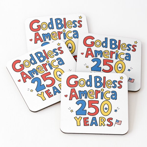 Item preview, God Bless America 250 Years Christian Patriotic Graphic designed and sold by OHSHALOM.