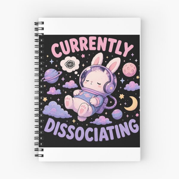 Item preview, Currently Dissociating Space Cat designed and sold by Vaqzilora.