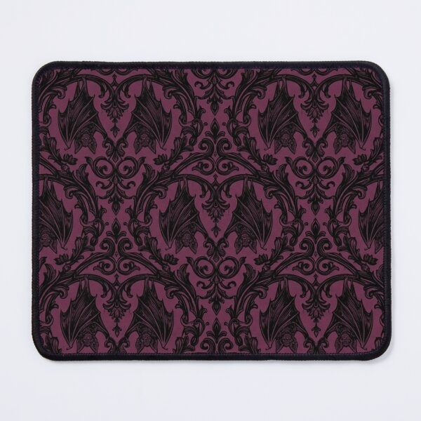 Item preview, Victorian Brocade Bat Gothic Damask Pattern designed and sold by Retro Mood Co.