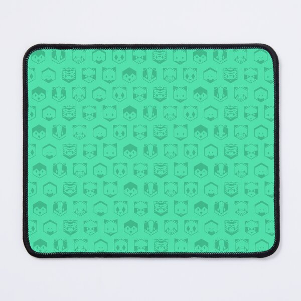 Item preview, Honeycomb Animals Turquoise - Dark designed and sold by animinimal.