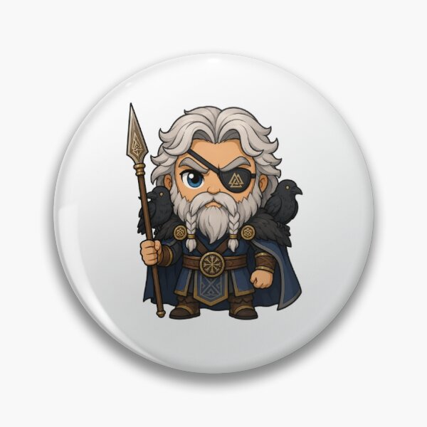 Item preview, Odin Mythology Mascot Design designed and sold by The Dark Files.