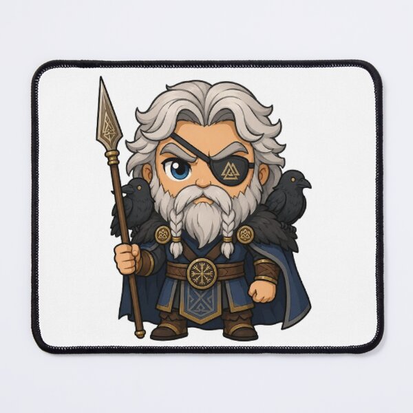Item preview, Odin Mythology Mascot Design designed and sold by The Dark Files.