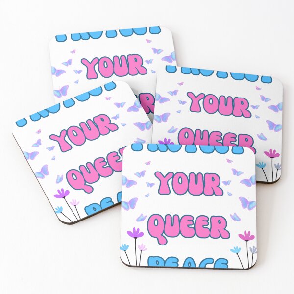 Item preview, Protect Your Queer Peace Floral Butterfly Aesthetic designed and sold by 22kcashlab.