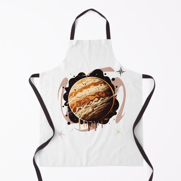 Item preview, Artistic Jupiter Planet – Cosmic Vintage Design designed and sold by TialCorner.