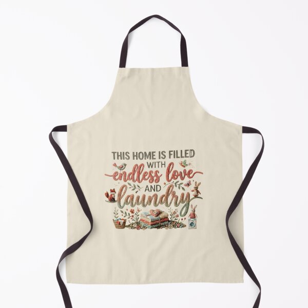 Item preview, This Home Is Filled With Endless Love And Laundry designed and sold by GraceLuxeStudio.