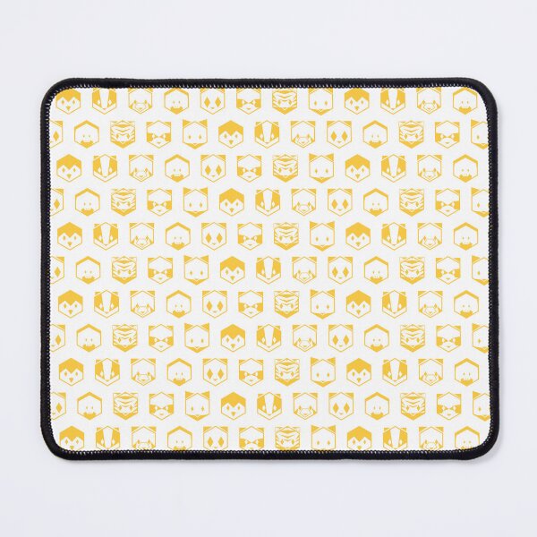 Item preview, Honeycomb Animals Yellow designed and sold by animinimal.