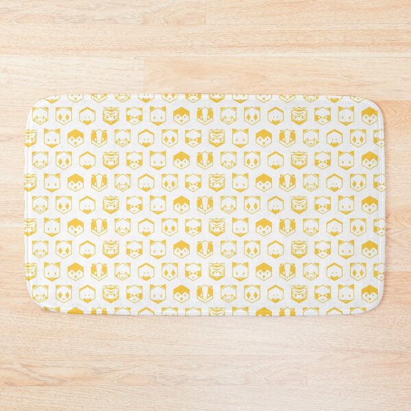 Item preview, Honeycomb Animals Yellow designed and sold by animinimal.