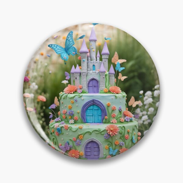 Item preview, Purple Magical Happy Birthday Cake designed and sold by Cottageshop.