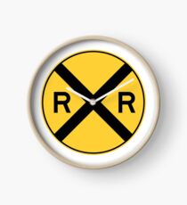 Reloj Advertencia de ferrocarril