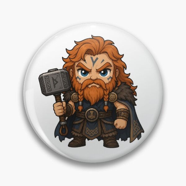 Item preview, Thor Mythology Mascot Design designed and sold by The Dark Files.