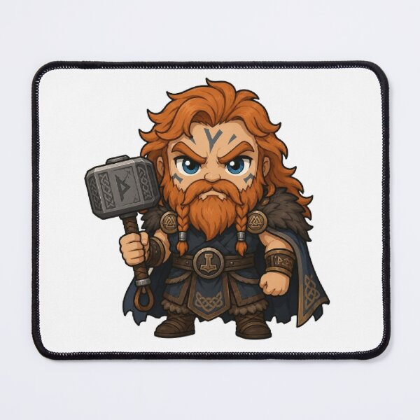 Item preview, Thor Mythology Mascot Design designed and sold by The Dark Files.