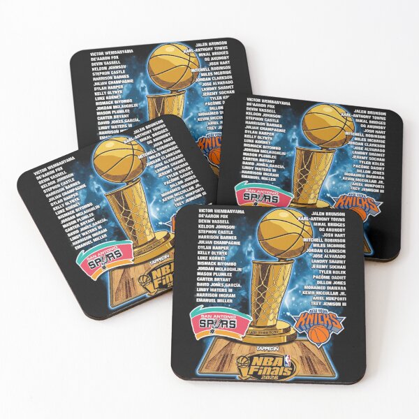 Item preview, New York Knicks Vs San Antonio Spurs NBA Finals 2026 designed and sold by Soceitiz.