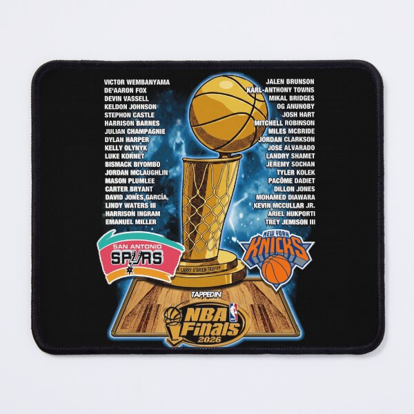 Item preview, New York Knicks Vs San Antonio Spurs NBA Finals 2026 designed and sold by Soceitiz.