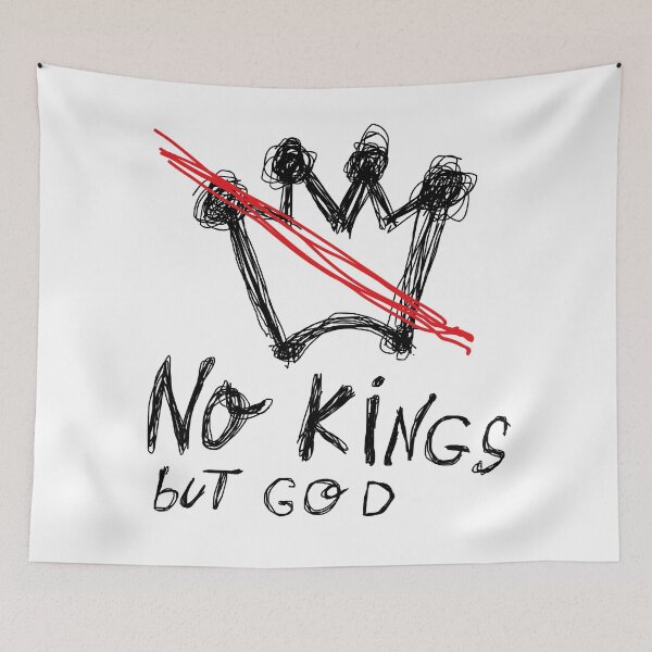 Item preview, No Kings But God designed and sold by Majnon8bp.