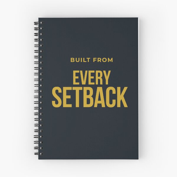 Item preview, Built From Every Setback designed and sold by QCena.