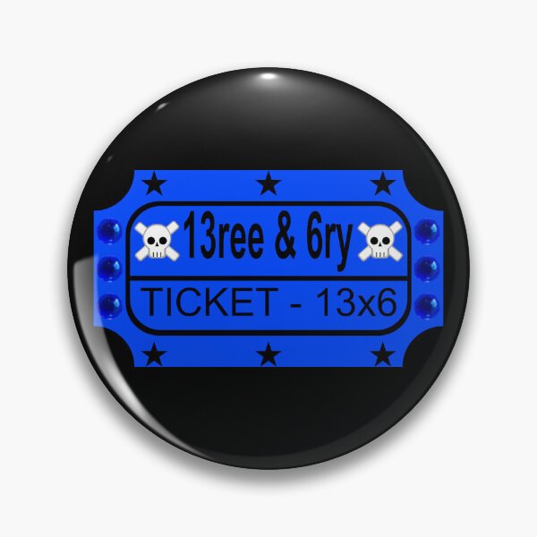 Item preview, 13 x 6 Carnival Ticket designed and sold by 6reeX6rySt0re.