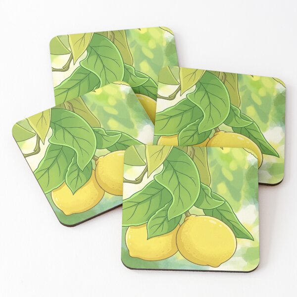 Item preview,  		Lemon Grove Watercolor Leaves designed and sold by AirCrayons27.