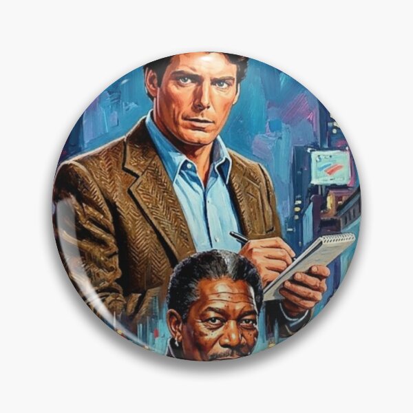 Item preview, Street Smart Poster – 1980s Crime Thriller Oil Painting designed and sold by Art's Diner.