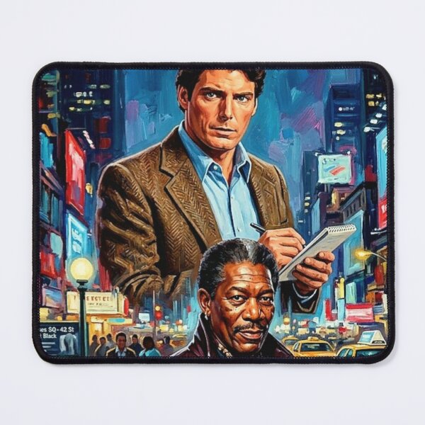 Item preview, Street Smart Poster – 1980s Crime Thriller Oil Painting designed and sold by Art's Diner.