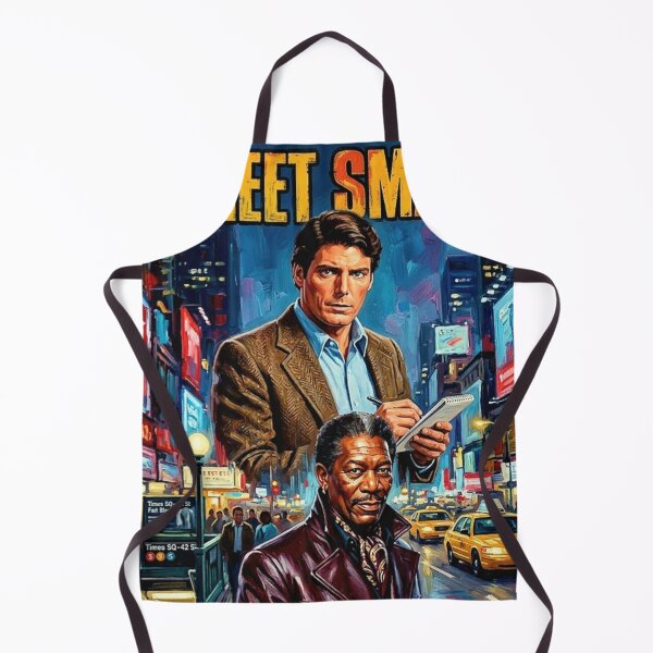 Item preview, Street Smart Poster – 1980s Crime Thriller Oil Painting designed and sold by Art's Diner.