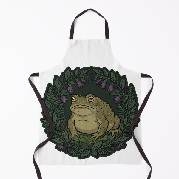 Item preview, Dissociating Frog Floral Dark Academia Cottagegoth designed and sold by Retro Mood Co.
