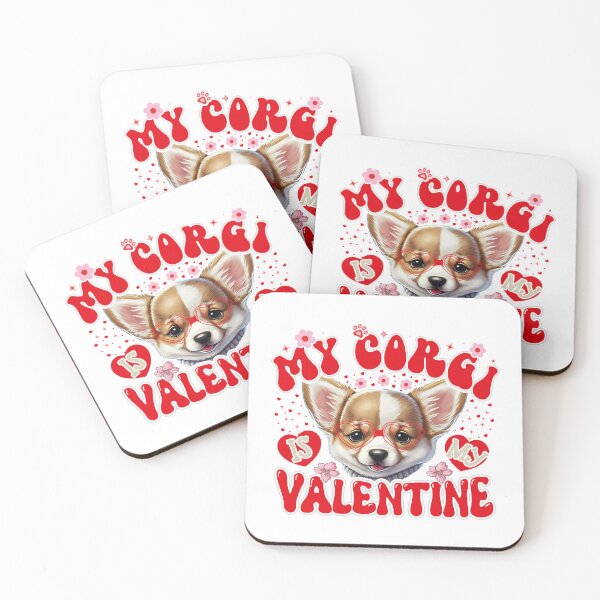 Item preview, My Corgi Is My Valentine Dog Lover Kawaii Valentines Day designed and sold by Oddi-felixx.