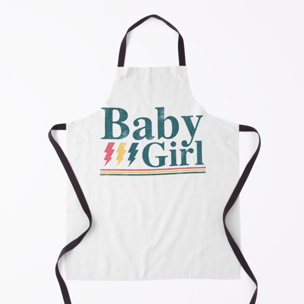 Item preview, Retro Baby Girl Lightning Bolt Vintage designed and sold by The secret storage room.