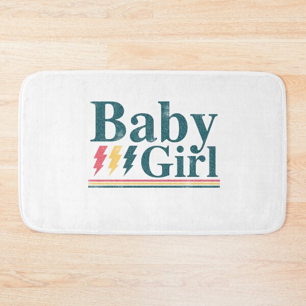 Item preview, Retro Baby Girl Lightning Bolt Vintage designed and sold by The secret storage room.