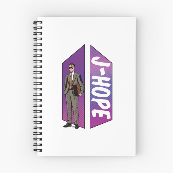 Aperçu de l'œuvre J-Hope - Pop art 2.0 créée et vendue par Ink & Void Co..